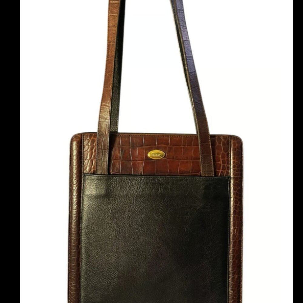 Bally vintage Leather tote
